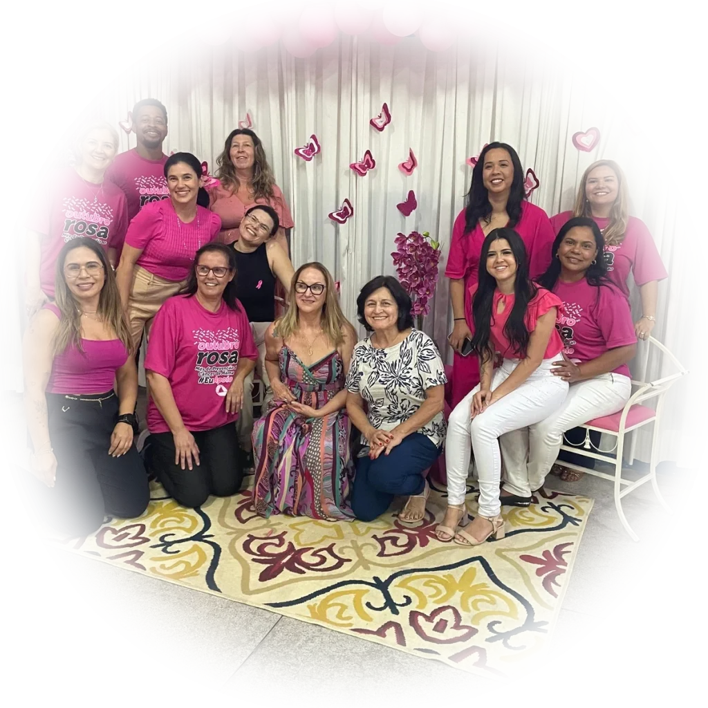 AUPACC team during Pink October breast cancer awareness campaign